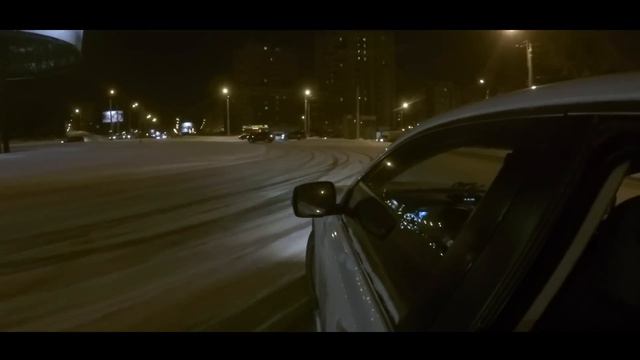 WDLS - street winter drift! Subaru Legacy GT BM9 Dubass Edition (snow drift, зимний дрифт, дубас) смотреть онлайн