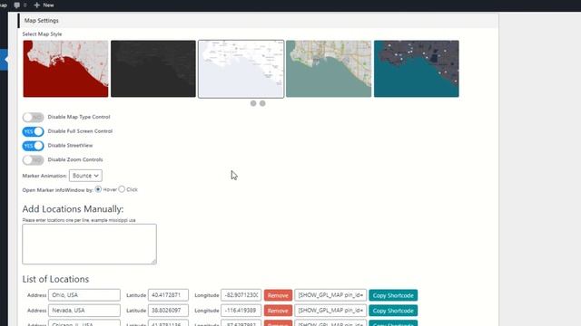 Pin Multiple Locations on Individual Pages By WP GMAP Pin locations WordPress Plugin смотреть онлайн