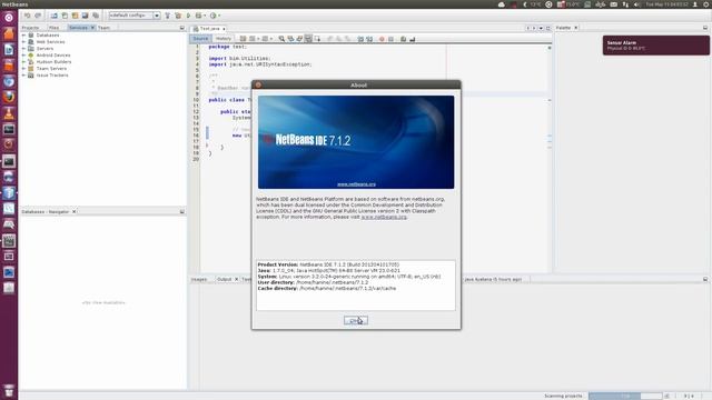 Netbeans-7.1.2 integration in Ubuntu-12.04 Unity with Java Ayatana смотреть онлайн