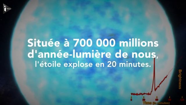 L'explosion d'une étoile observée pour la première fois par la Nasa смотреть онлайн