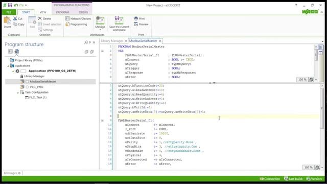 e!COCKPIT Modbus RTU Master & Slave Tutorial смотреть онлайн