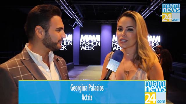 Entrevista Georgina Palacios Miami Fashion Week 2017 Miaminews24 смотреть онлайн