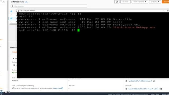 AWS LAB 6 DevOps - Create Ansible Playbook Script which can automate the Docker deployment смотреть онлайн