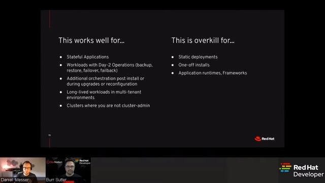 Helm or Operator SDK with Kubernetes: Why not both? | DevNation Tech Talk смотреть онлайн