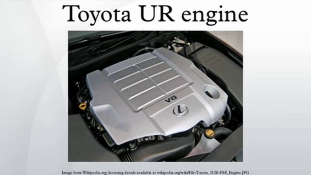 Toyota UR engine смотреть онлайн
