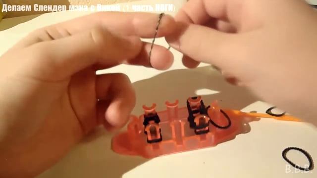 Делаем Слендер мэна с Викой (1 часть.НОГИ) смотреть онлайн