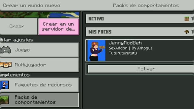 Jenny mod para Minecraft pe 1.19 | Mod Jenny para Minecraft bedrock ✨ смотреть онлайн