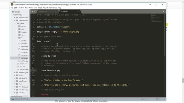 Renpy Tutorial: Layers смотреть онлайн