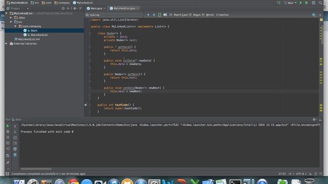 Singly Linked List in Java 02 - Node Class and Instance Variables смотреть онлайн