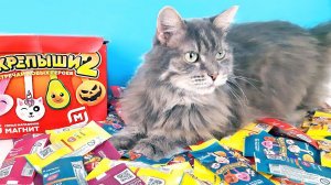 СКРЕПЫШИ 2! Открыл коробку 200 штук! Нашел несколько ЮБИЛЕЙНЫХ! Собрал ВСЮ КОЛЛЕКЦИЮ? Акция Магнит