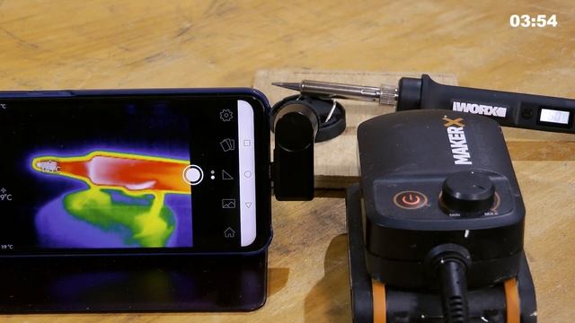 Worx Maker X - паяльник-выжигатель, нагрев смотреть онлайн