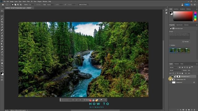 Photoshop AI Generative Fill Tutorial смотреть онлайн