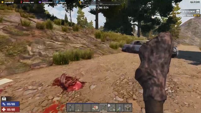 7 Days To Die Part 1 - ALPHA 18 FIRST IMPRESSIONS! (Permadeath Let's Play) смотреть онлайн