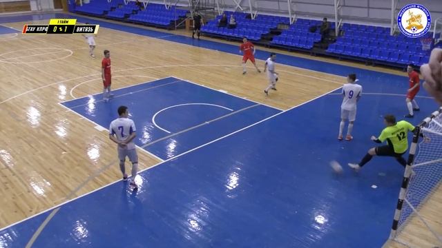 Обзор полуматча БГАУ КПРФ - Витязь смотреть онлайн