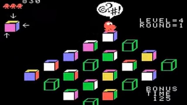 Q*Bert's Qubes sur ColecoVision смотреть онлайн