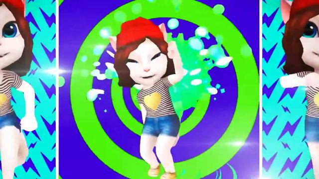 O Saki Saki - Talking Tom & Angela | Nora Fatehi | Neha Kakkar Song смотреть онлайн