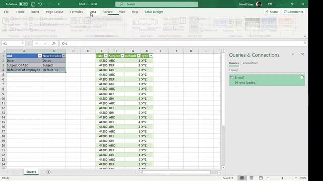 Rename Column Headers Based on Excel Table | Power Query смотреть онлайн