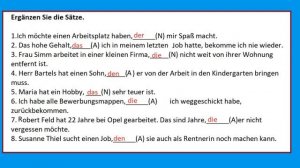 Урок 25 Немецкий А2 относительные местоимения/Relativpronomen