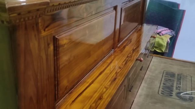6x6.5 king size fancy model Teak wood Bed with under storage смотреть онлайн