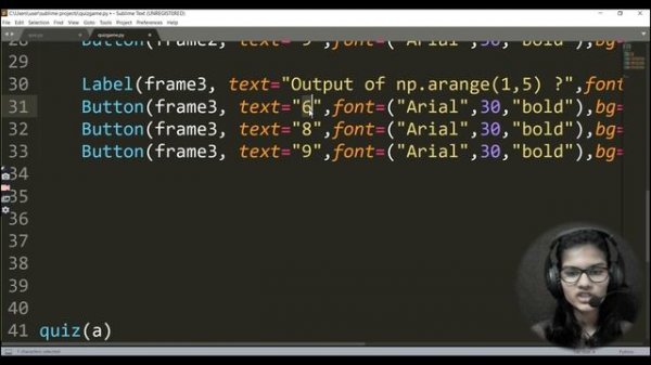 MCQ Quiz Game Using Python Tkinter | Python Projects | GeeksforGeeks