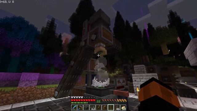 Дюп машина для прожарки в Minecraft Create Above And Beyond