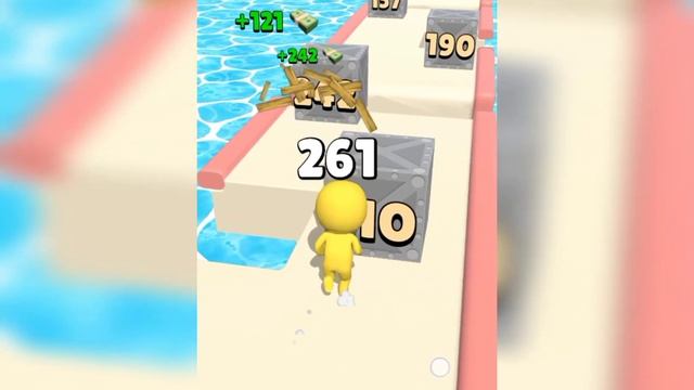 Satisfying Mobile Game / Bounce Merge - Ball Run 2048 Level Up Game Walkthrough Android iOS part 6 смотреть онлайн