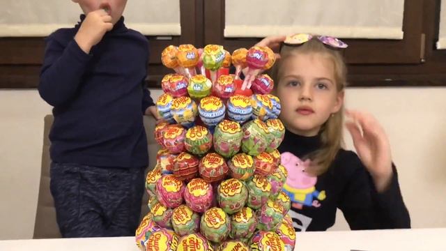 ЧЕЛЛЕНДЖ ЧУПА-ЧУПС Угадай Вкус Конфеты Challenge Candy Chuppa Chups