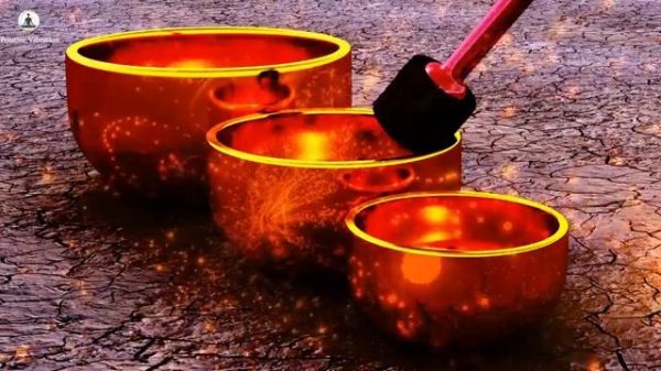 DEEP SLEEP HEALING POSITIVE VIBRATION "PURE TONE" ~ RELAX MIND BODY ~ SINGING BOWL RELAXING SOUND
