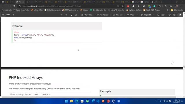PHP slides review part 1 смотреть онлайн