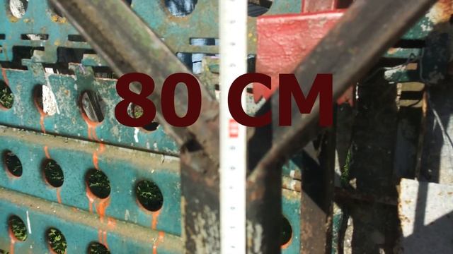 Стояк для різки дров.Wood cutting riser. смотреть онлайн