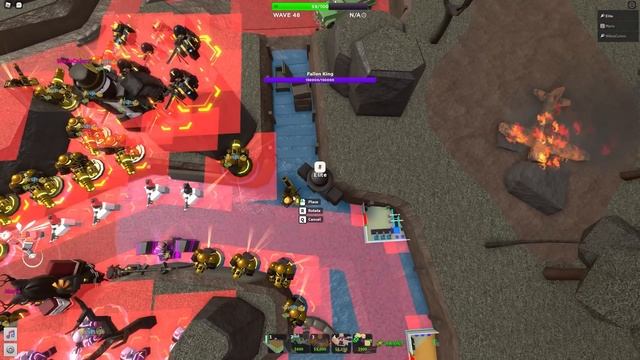 Where is the Awakened Fallen King? | Tower Defense Simulator (ROBLOX) смотреть онлайн