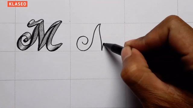 3d Drawing Calligraphy Letter A To Z / How To Draw Easy Art Capital Cursive Alphabet For Beginners смотреть онлайн