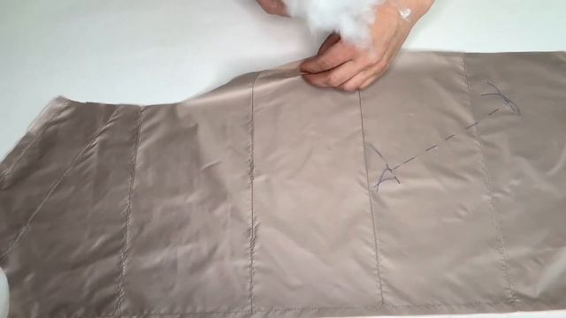 Как сшить пуховик. Ячейки. смотреть онлайн