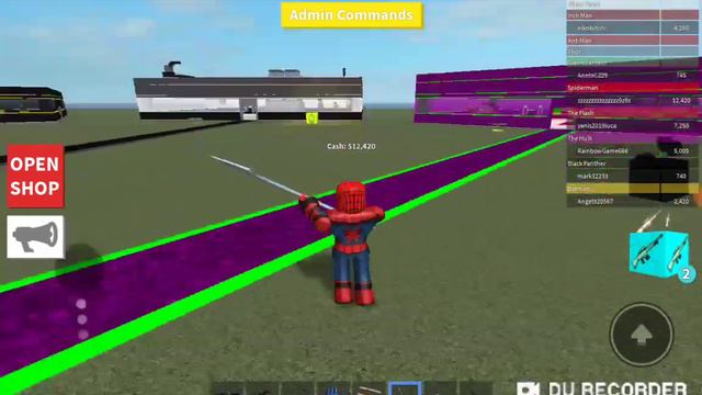 Я играю за Человека паука в roblox!!! смотреть онлайн