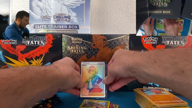 HUGE PULL!! HIDDEN FATES Elite Trainer Box (ETB) vs SHINING FATES ETB Pokemon Cards Opening Round 5 смотреть онлайн