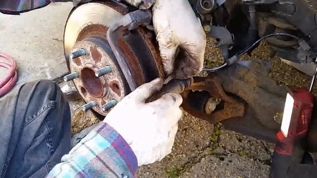 How To Replace Rear Brake Pads On  A Mazda 6  2007- 2012