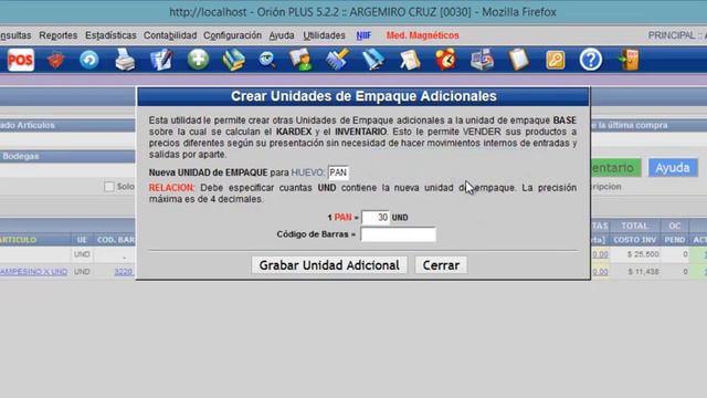 UNIDADES DE EMPAQUE ADICIONALES - ORION PLUS смотреть онлайн