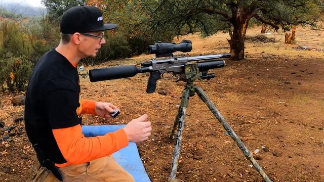 50 YARD SLUG BATTLE With My BinTac B&W S45 457 cal Big Bore Hunting Semi Auto AIRGUN! #2023 #target смотреть онлайн