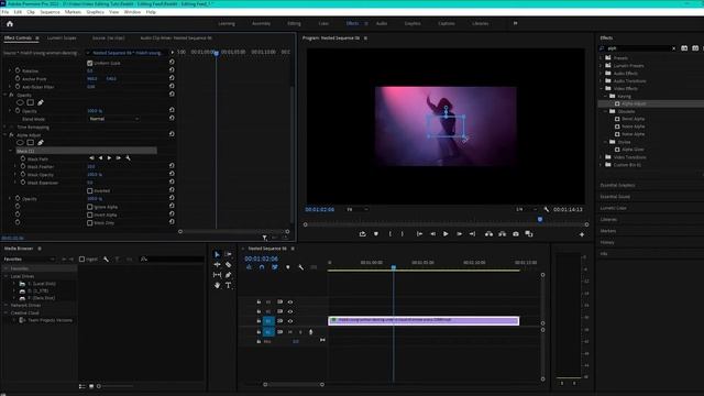 Add a Border for a Picture in Picture (PIP) in Premiere Pro смотреть онлайн