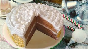 Бисквитный торт. Торт для диабетика без пшеничной муки.Правильное и здоровое питание