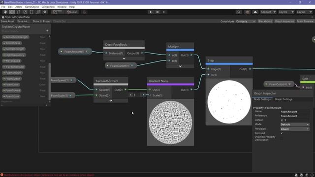 NEW! Stylized Water Shader Graph (Refraction - Foam -Waves - Smoothness) - Unity 2022 Tutorial смотреть онлайн