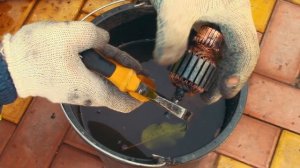 Разбор якоря двигателя без проблем!