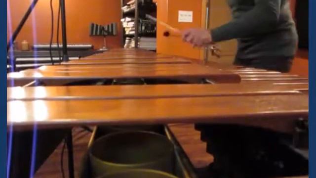 Delecluse, Etude 10 for Xylophone, performed on Marimba смотреть онлайн