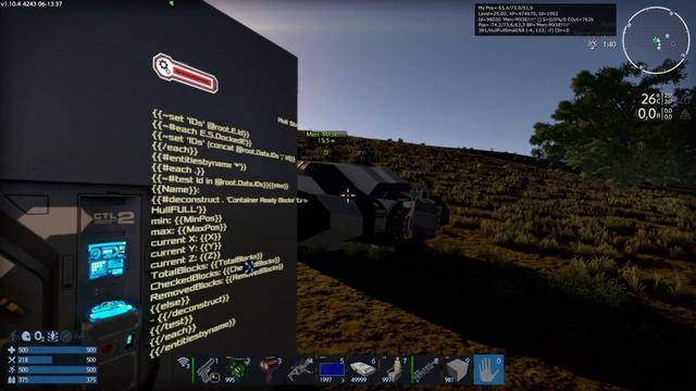 Empyrion Script Deconstructor смотреть онлайн