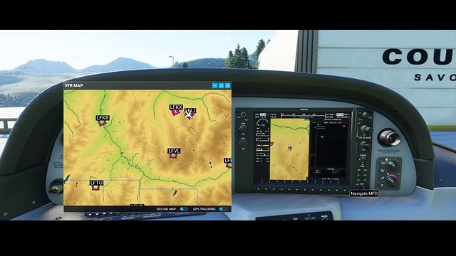 Flight Simulator 2020 - How To - Cirrus SR22 - Set Flight Plan