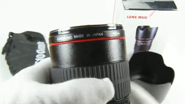 Кружка объектив Canon 100 Macro отличного качества! смотреть онлайн