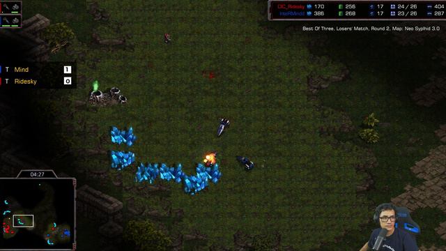 STARCRAFT CNSL 5 RO16 GRUPO D LOSERS MATCH смотреть онлайн