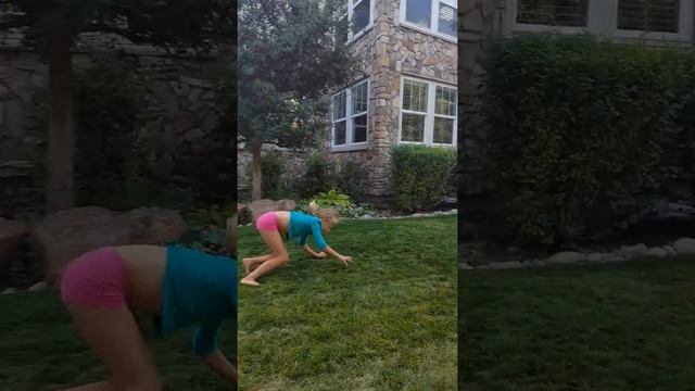 Back hand spring bouncy thingy смотреть онлайн