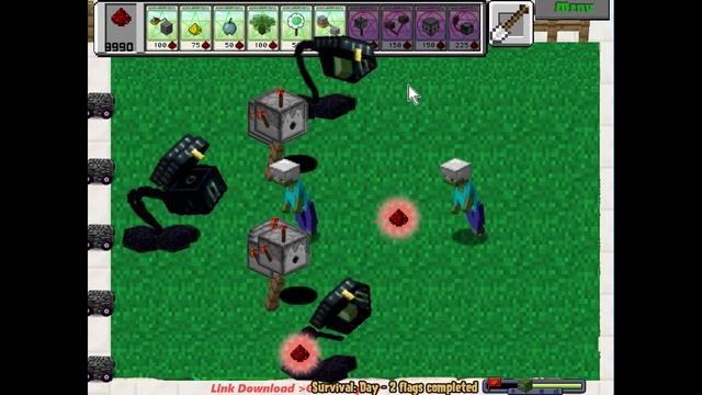 Plants vs. Zombies - Minecraft Mod! смотреть онлайн
