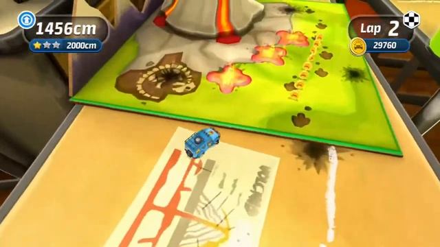 Toybox Turbos Level: Volcano! Escape 3 Star Run XBOX One/Xbox 360/PS3